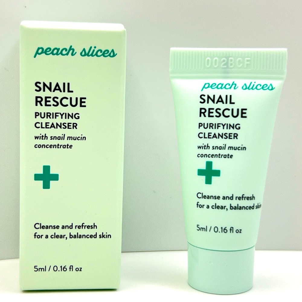 🦋$4 ~ Peach Slices Snail Rescue Purifying Cleanser ~ NEW